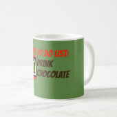 Mug Pour faire la liste chocolat (Devant droit)