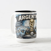 Mug pour fan d'Argentine (Devant gauche)