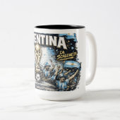 Mug pour fan d'Argentine (Devant droit)