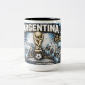Mug pour fan d'Argentine (Centre)