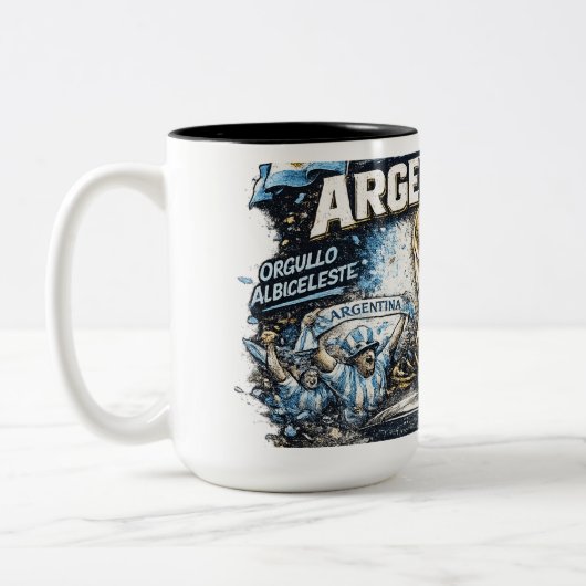Mug pour fan d'Argentine (Gauche)