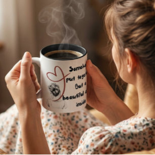 Mug pour femme personnalisé, Mentalité cheveux en 