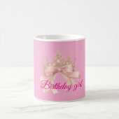 Mug pour fille d'anniversaire (Centre)