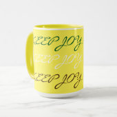 MUG POUR GARDER LA JOIE VIVE (Devant gauche)