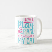 Mug Pour Joueur de Piano (Devant droit)