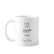 Pour la 100e fois Joyeux Anniversaire