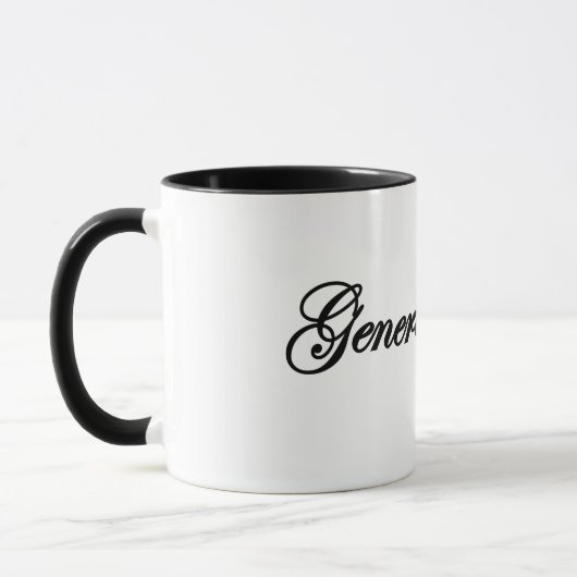 Mug pour la génération X (Gauche)