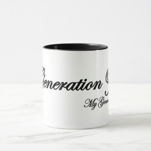 Mug pour la génération Z (Centre)