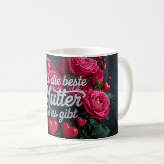 Mug Pour la meilleure mère (Devant droit)