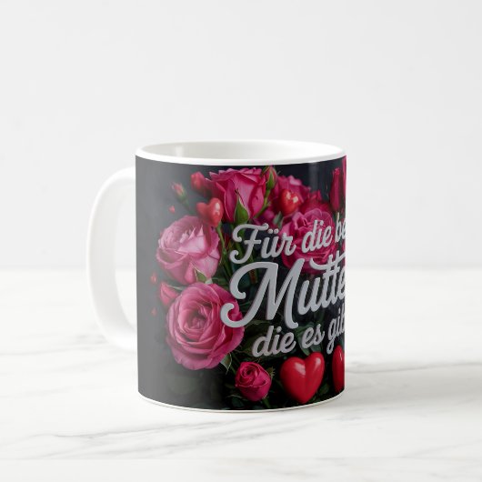 Mug Pour la meilleure mère (Devant gauche)