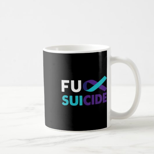 Mug Pour la prise de conscience du suicide Shirt Suppo (Droite)