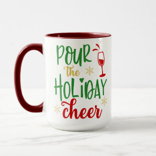 Mug Pour La Soirée De Vacances, Drôle Cadeau Vin De No