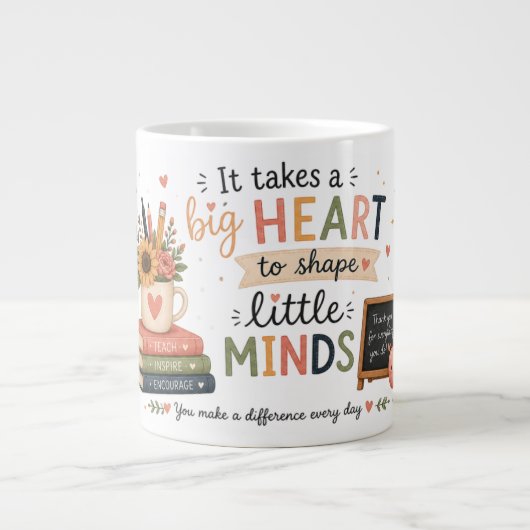 Mug pour l'appréciation des enseignants (Devant)