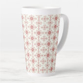 Mug pour Latte de vacances de Noël (Angle droit)