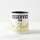 Mug Pour l'auteur (Centre)