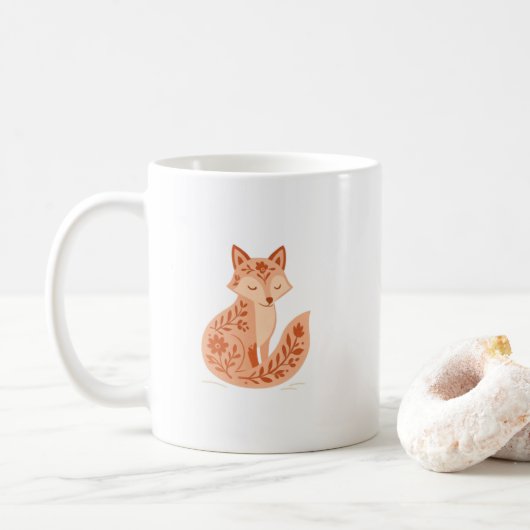 Mug pour le café ou le thé (tasse) (Avec donut)
