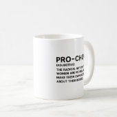 Mug Pour le choix (Devant droit)