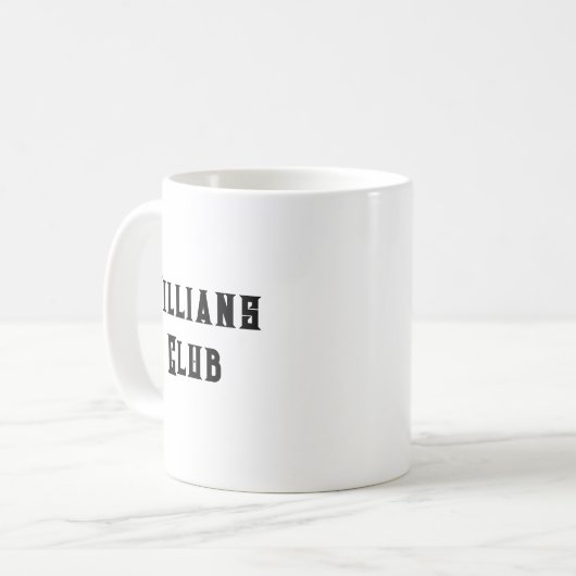 Mug pour le méchant type (Devant gauche)