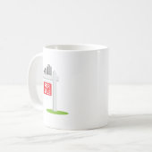 Mug Pour le signe de vente (Devant gauche)
