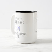 Mug pour l'employé préféré – Cadeau drôle pour le (Devant gauche)