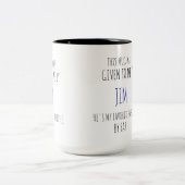 Mug pour l'employé préféré – Cadeau drôle pour le (Centre)