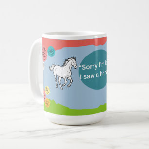 mug pour les amateurs de chevaux amusants