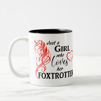 Mug pour les amateurs de chevaux. Foxtrotter.