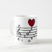 Mug Pour les amateurs de musique d'orchestre (Devant gauche)