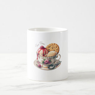 Mug Pour les amateurs de Teacup et de crème glacée, dr