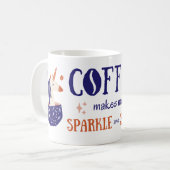 Mug pour les Amoureux du Café – Cadeau Amusant et  (Devant gauche)