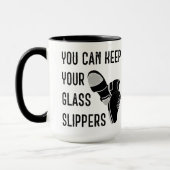 Mug Pour Les Danseurs Vous Pouvez Garder Vos Chaussons (Gauche)