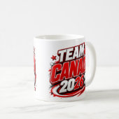 Mug pour les fans de soccer ÉQUIPE CANADA 2026 | C (Devant droit)