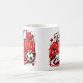 Mug pour les fans de soccer ÉQUIPE CANADA 2026 | C (Centre)