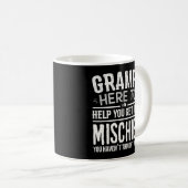 Mug Pour Les Gramps De Petits-Enfants Gramps Mischief (Devant droit)