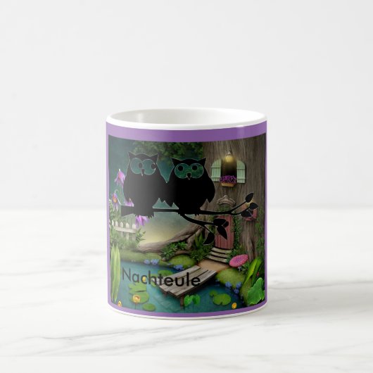 Mug Pour les hiboux de nuit (Centre)
