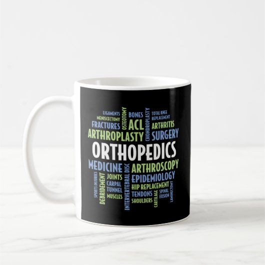 Mug Pour Les Infirmières Orthopédiques Et Les Médecins (Gauche)