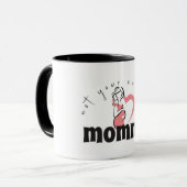 Mug pour les mamans du monde entier (Devant gauche)
