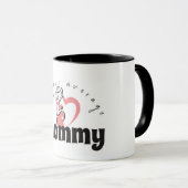 Mug pour les mamans du monde entier (Devant droit)