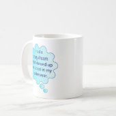 Mug Pour l'étudiant à distance (Devant gauche)