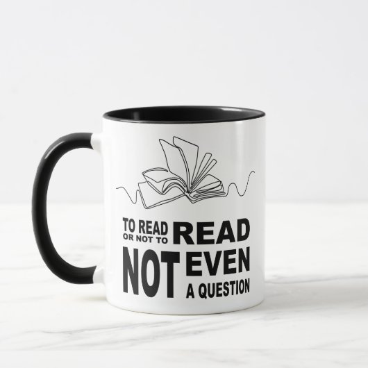 Mug Pour lire ou non (Gauche)