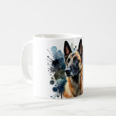 Mug 🐾 Pour l'Ultimate Belge Malinois Fan! 🐾 (Devant gauche)