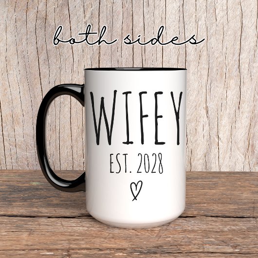 Mug pour ma femme – Cadeau de mariage personnalisé