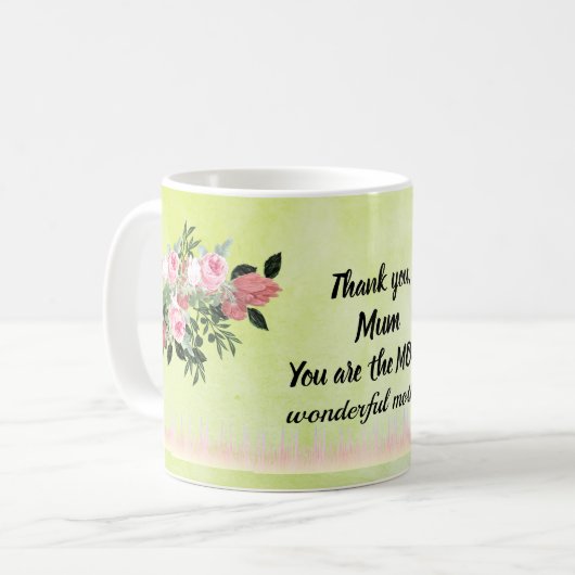 Mug Pour Maman Merveilleuse (Devant gauche)