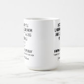 Mug Pour marcher papa Regardez votre maman atterrir (Centre)