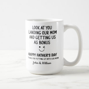 Mug Pour marcher papa Regardez votre maman atterrir