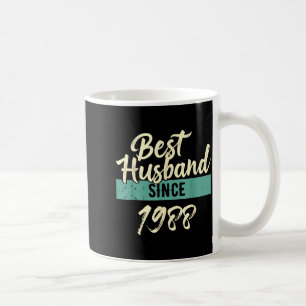 Mug Pour mari depuis 1988 Anniversaire Maris