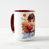 Mug Pour mon adorable Maman (Devant gauche)