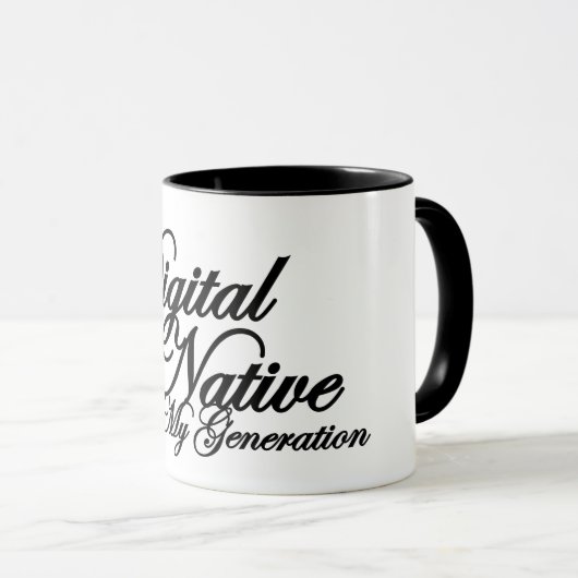Mug pour NATIVE NUMÉRIQUE (Devant droit)