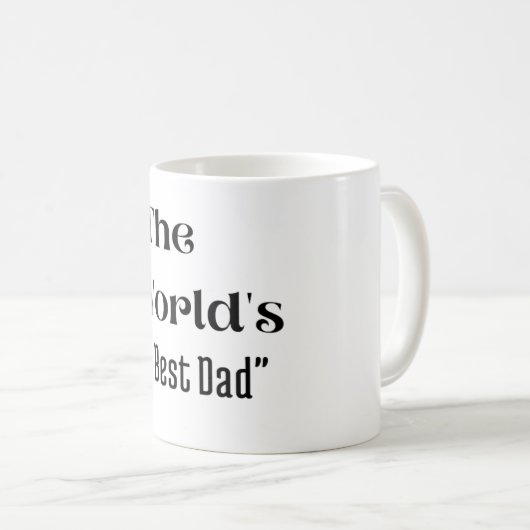 Mug pour père (Devant droit)