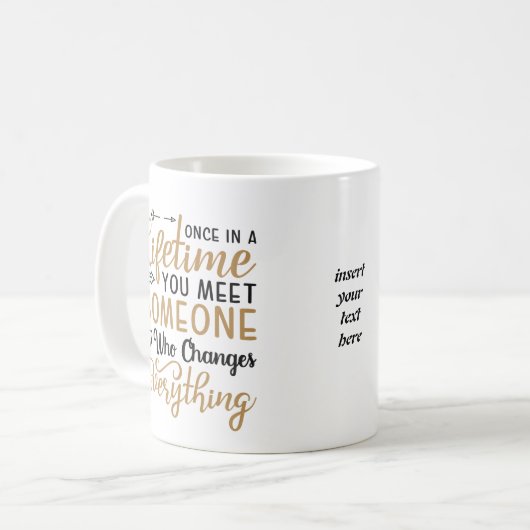 Mug pour quelqu'un de spécial (Devant gauche)